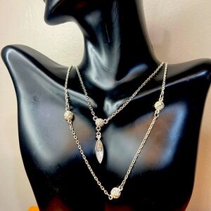 Set Of 2 Beautiful Swarovski Necklaces